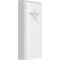Ekena Millwork Standard Foster Star Plinth Block With Rounded Edge, 2 1/2"W x 5"H x 3/4"P PBP025X050X075FOS08 - alternate 1